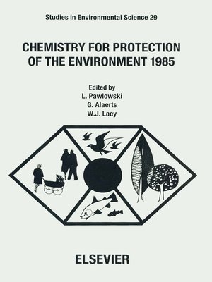 cover image of Chemistry for Protection of the Environment 1985